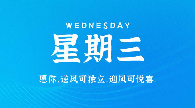 6月14日，星期三，在这里每天60秒读懂世界！