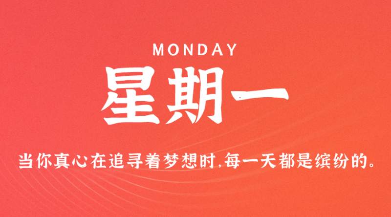 7月3日，星期一，在这里每天60秒读懂世界！