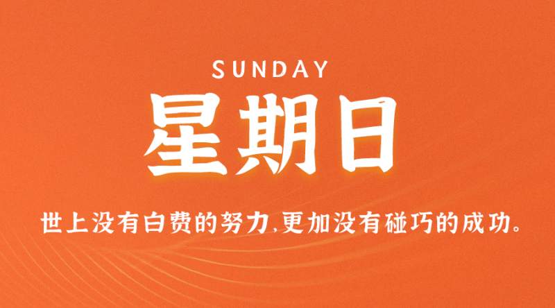 7月16日，星期日，在这里每天60秒读懂世界！
