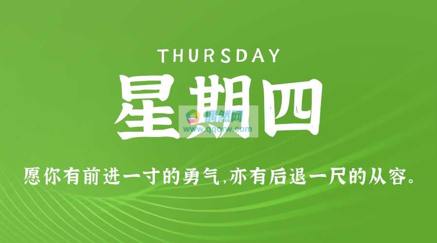2月20日，星期四，在这里每天60秒读懂世界！